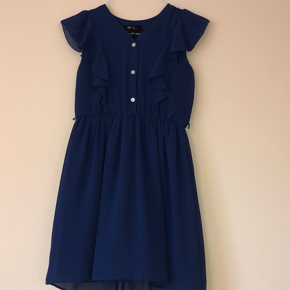 NAVY BLUE SHORT DRESS
